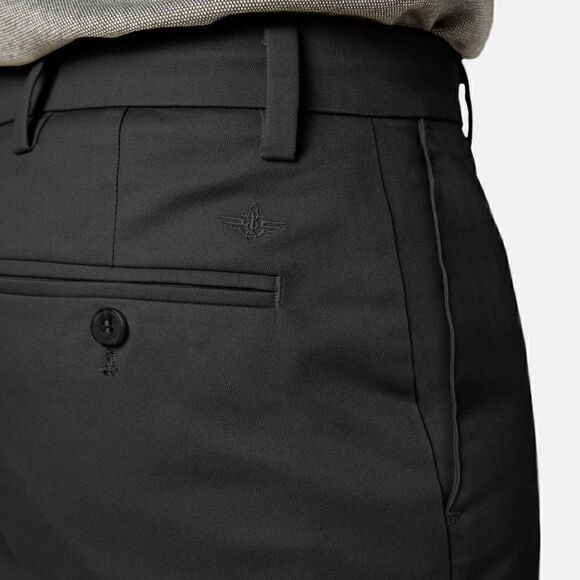 Dockers Black Signature Khakis Classic Fit Sz 38X34 - Picture 4 of 13